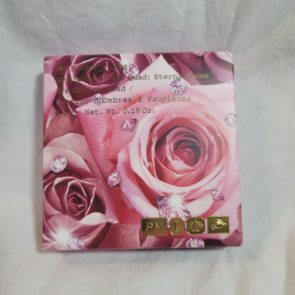 NIB-PAT McGRATH LABS Divine Rose Luxe Quad: Eternal Eden Eye Shadow Quad